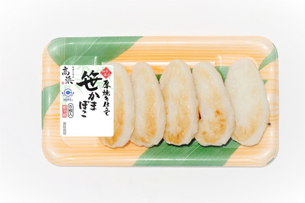 仙台逸品 厚焼き仕立て　笹かまぼこ 5枚入